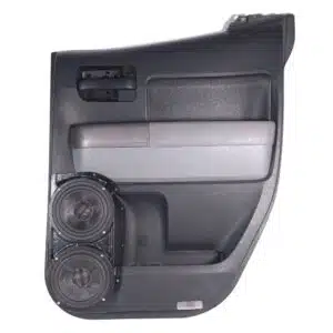 Rear Door Custom Speaker Pods for the 2007-2013 Toyota Tundra to hold Dual 6.5 in speakers for car audio installation upgrade