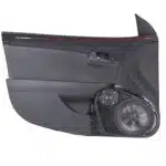 Front Door Custom Speaker Pods for the 2008-2012 Chevrolet Malibu to hold 8.0 in and 3.5 in speakers for car audio installation upgrade