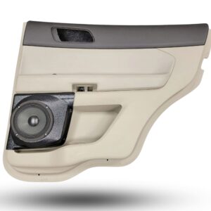 top center Speaker Upgrade for the Rear Door of your 2011-2015 Ford Explorer. Easy installation of a Single 6.5" Midrange for the most powerful car stereo possible.