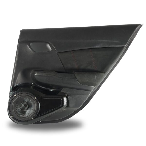 top center Speaker Upgrade for the Rear Door of your 2012-2015 Honda Civic Sedan. Easy installation of a Single 6.5" Midrange for the most powerful car stereo possible.