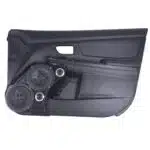 Front Door Custom Speaker Pods for the 12-16Cro Subaru Crosstrek Impreza to hold Dual 6.5 in and Dual 2.0 in speakers for car audio installation upgrade