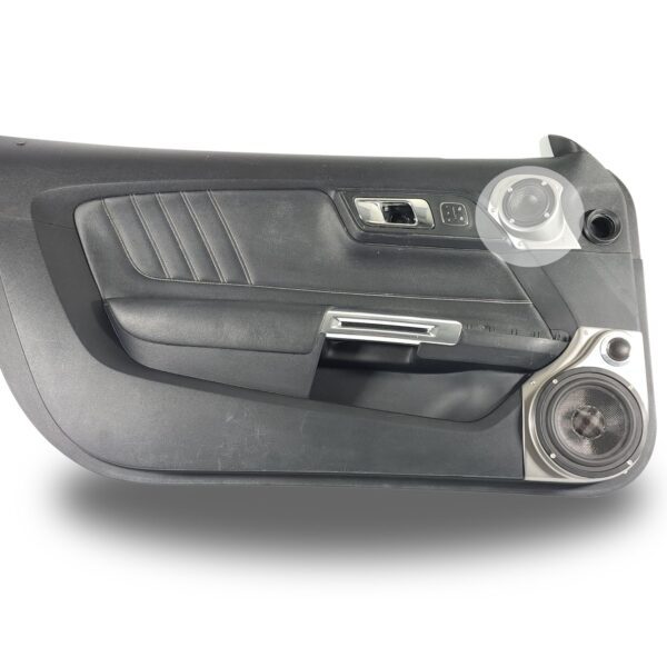 top center Speaker Upgrade for the Front Door of your 2015-2023 Ford Mustang. Easy installation of a 6.5" Component Set for the most powerful car stereo possible.