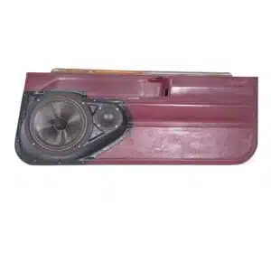 Front Door Custom Speaker Pods for the 1978-1983 Chevrolet Malibu Oldsmobile Cutlass Pontiac Bonneville to hold 8.0 in and 3.5 in  speakers for car audio installation upgrade