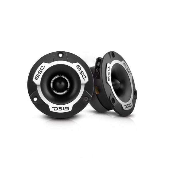 DS18 - PRO TWX1 - 1" VC Aluminum Super Bullet Tweeters 240 Watts 4-Ohm - Pair (Silver)
