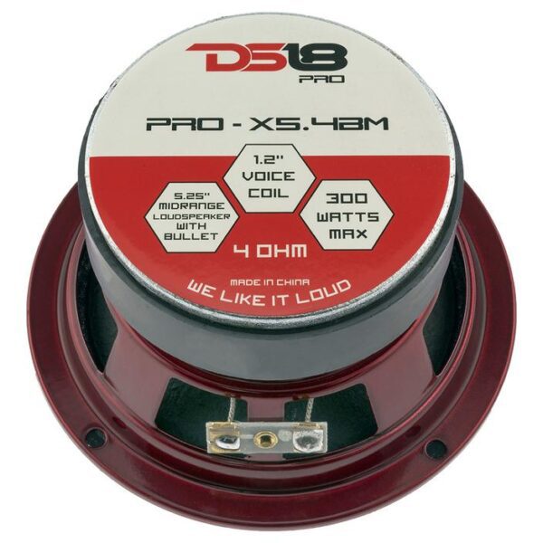 DS18 PRO X5.4BM 5.25" MIDRANGE BULLET LOUDSPEAKER 4 OHM 300 WATTS - Image 5