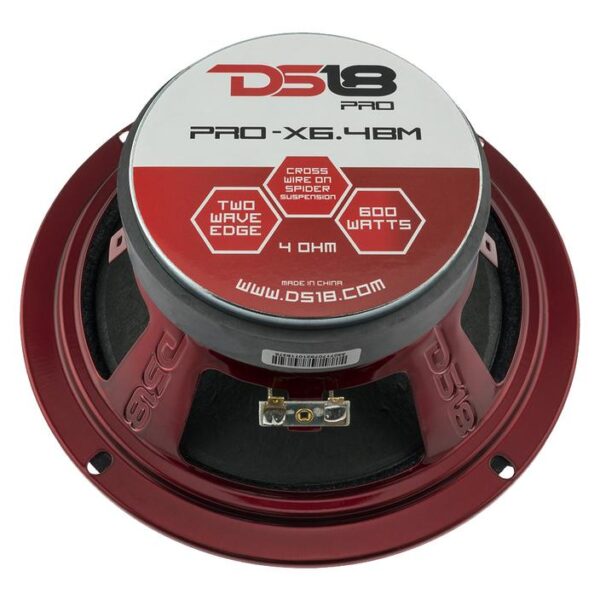 DS18 PRO X6.4BM 6.5" MIDRANGE BULLET LOUDSPEAKER 4 OHM 500 WATTS - Image 5