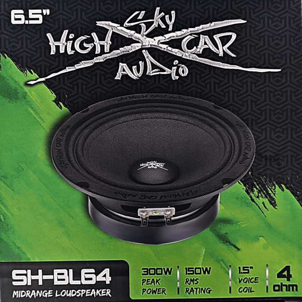 Sky High Car Audio SH-BL64 6.5" 4 ohm Midrange Loudspeaker - Image 6