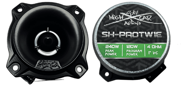 SHCA PRO-TW1E Mini Bullet Tweeters 1" VC 4 ohm  - Single - Image 2