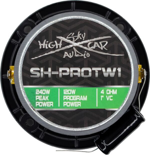SHCA PRO TW1 Pro Audio Mini Bullet Tweeter 1" VC 4 ohm (Pair) - Image 4