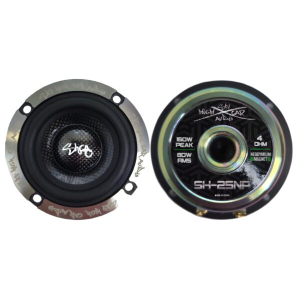 Sky High Car Audio 2.5" Neo Mid Range Pair