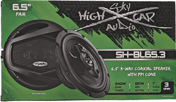 Sky High Car Audio BL65.3 6.5" Coaxial 3 Ohms - Image 12