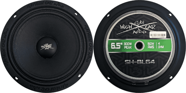 Sky High Car Audio SH-BL64 6.5" 4 ohm Midrange Loudspeaker - Image 3