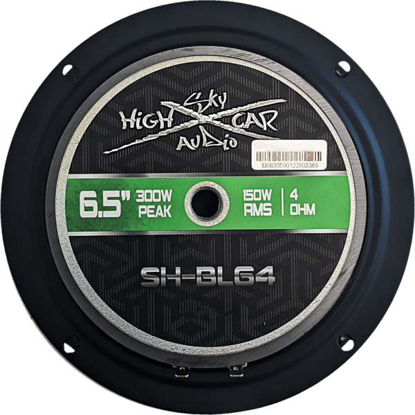 Sky High Car Audio SH-BL64 6.5" 4 ohm Midrange Loudspeaker - Image 2