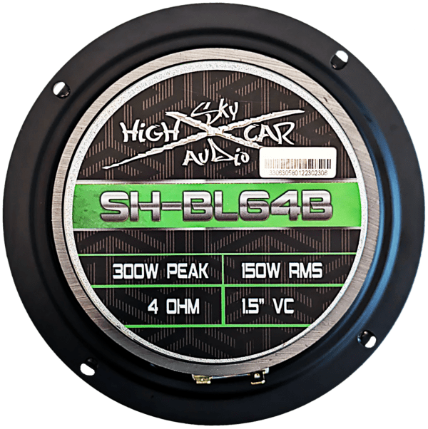 Sky High Car Audio SH-BL64B 6.5" 4 ohm Bullet Midrange Loudspeaker - Image 2
