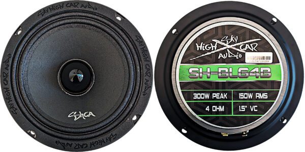 Sky High Car Audio SH-BL64B 6.5" 4 ohm Bullet Midrange Loudspeaker - Image 3