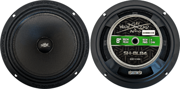 Sky High Car Audio SH-BL84 8" 4 ohm Midrange Loudspeaker - Image 5