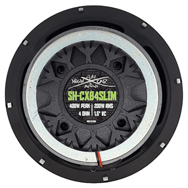 Sky High Car Audio SH-CX84SLIM 8" Slim Coaxial Speaker With Compression Driver Horn - Image 7