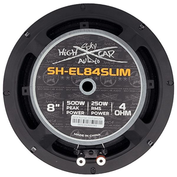 Sky High Car Audio SH-EL84 Slim 8" Pro Audio Midrange Speaker - Image 2