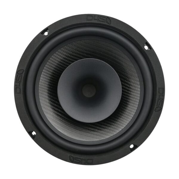 DOWN4SOUND CFX-PROx804H - 8" Carbon Fiber NEO 2-Way Full Range Pro Audio Water Resistant Coaxial Speaker - 200W RMS, 4 Ohm