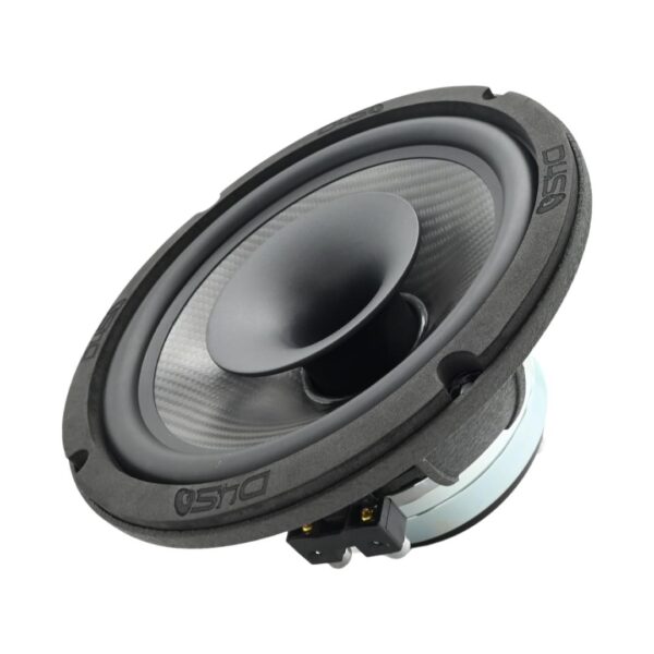 DOWN4SOUND CFX-PROx804H - 8" Carbon Fiber NEO 2-Way Full Range Pro Audio Water Resistant Coaxial Speaker - 200W RMS, 4 Ohm - Image 2