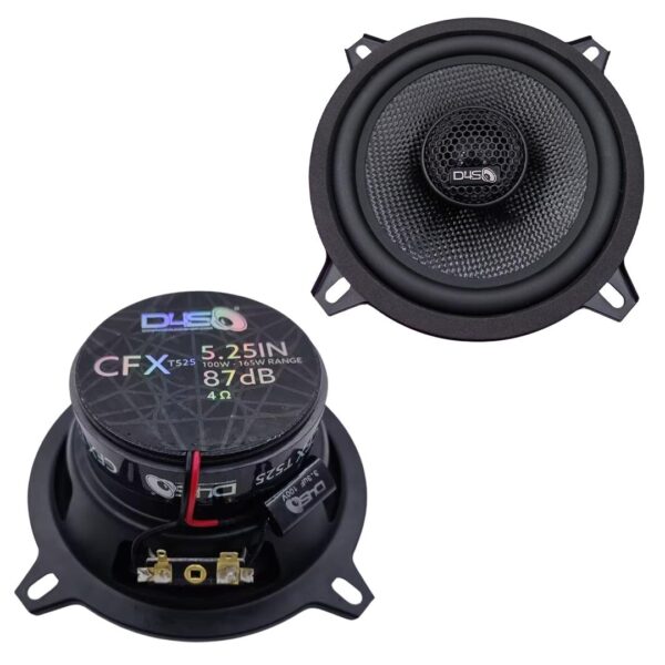 DOWN4SOUND  CFXT525 - 5.25 INCH CAR AUDIO SPEAKERS - 165W RMS ( PAIR )