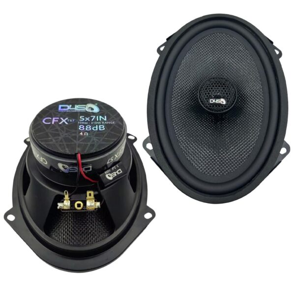 DOWN4SOUND CFXT57 - 5X7 (6X8) INCH CAR AUDIO SPEAKERS - 210W RMS ( PAIR )