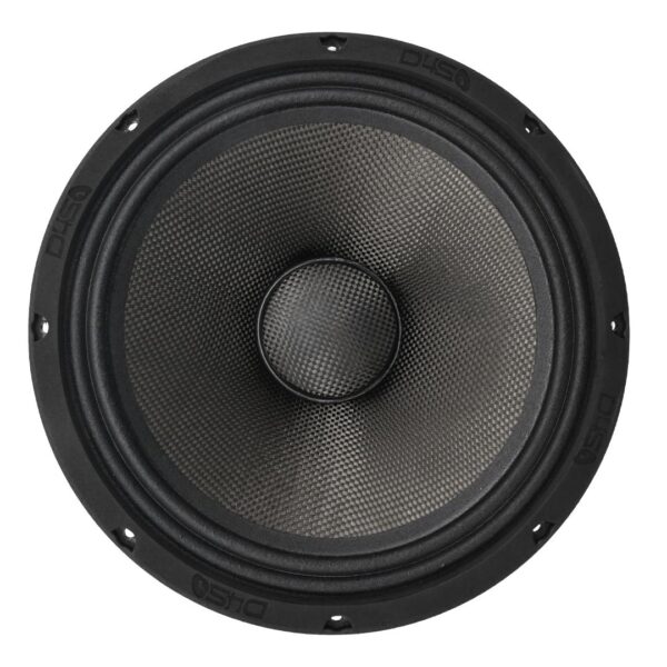 DOWN4SOUND D4S-MND104CF Carbon Fiber Neo+ Water Resistant  Speaker - 10 Inch, 250W RMS, 4 Ohm