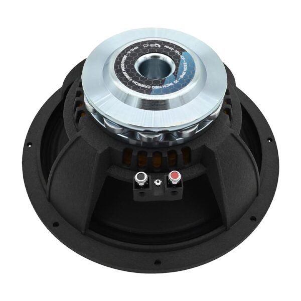 DOWN4SOUND D4S-MND104CF Carbon Fiber Neo+ Water Resistant  Speaker - 10 Inch, 250W RMS, 4 Ohm - Image 2