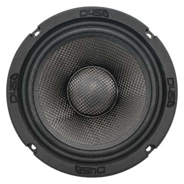 DOWN4SOUND D4S-MND658CF Carbon Fiber Neo+ Water Resistant  Speaker - 6.5 Inch, 200W RMS, 8 Ohm