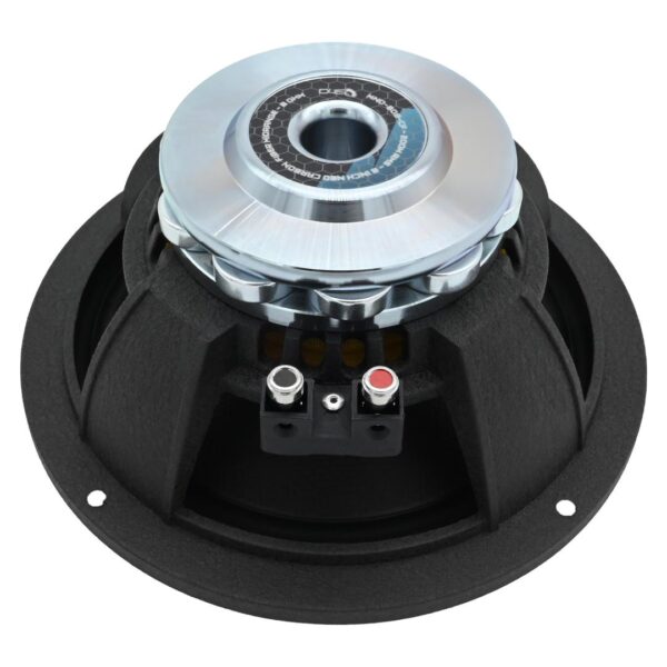 DOWN4SOUND D4S-MND808CF Carbon Fiber Neo+ Water Resistant  Speaker - 8 Inch, 200W RMS, 8 Ohm - Image 3