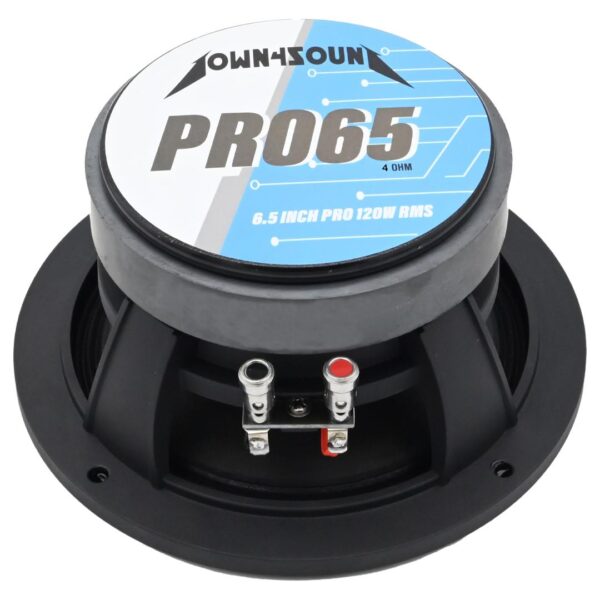 DOWN4SOUND D4S-PRO654 - 6.5" Pro Audio Driver - 120W RMS,  4 Ohm High-Performance Midrange Speaker - Image 2