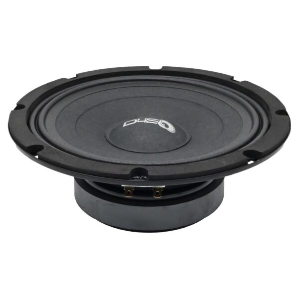 DOWN4SOUND D4S-SF804 - 8" Shallow Mount Midrange Speaker - 110W RMS, 4 Ohm High-Performance Audio Driver