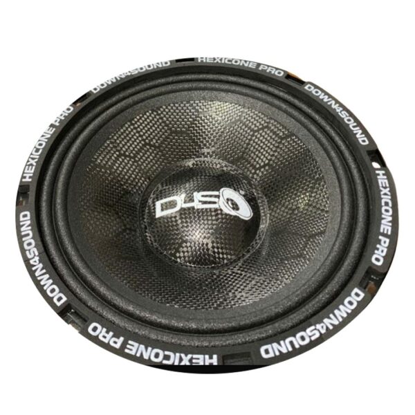 Down4sound Hexicone PRO 100 SS4 All SZN - 10" Carbon Fiber Pro Audio Speaker - 300W RMS, 4 Ohm - Image 5