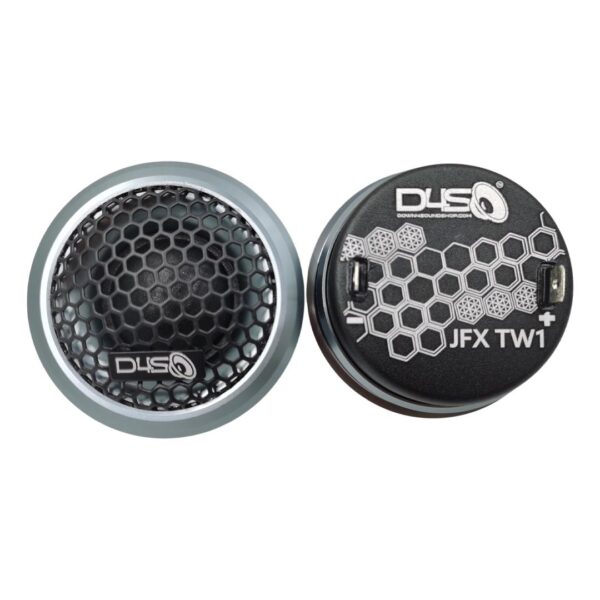 Down4sound JFXTW1 - 1 INCH CAR AUDIO SILK DOME TWEETERS - 100W RMS ( PAIR )