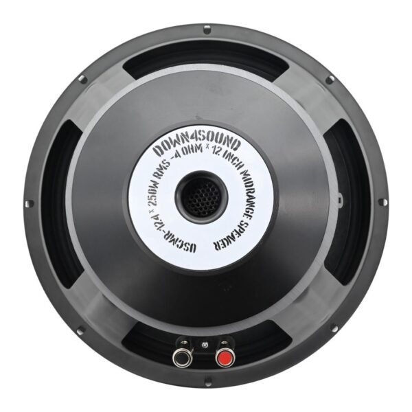 Down4sound USCMR-124 - 12" Paper Cone Pro Audio Midrange Speaker - 250W RMS, 4 Ohm - Image 3