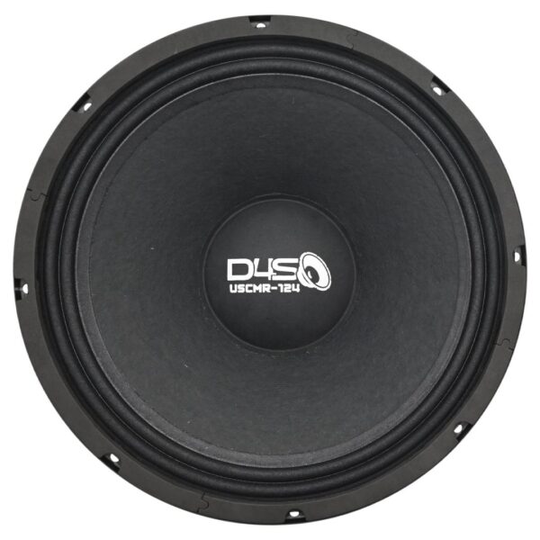 Down4sound USCMR-124 - 12" Paper Cone Pro Audio Midrange Speaker - 250W RMS, 4 Ohm