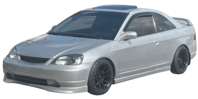 2001 Civic Coupe Cat