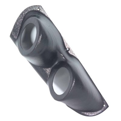 A-Pillar Custom Speaker Pods for the 2000-2006 Cadillac Escalade Chevrolet Avalanche Silverado Tahoe Suburban GMC Sierra Yukon to hold Dual 3.5 in  speakers for car audio installation upgrade