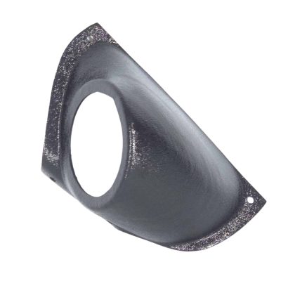 A-Pillar Custom Speaker Pods for the 2000-2006 Cadillac Escalade Chevrolet Avalanche Silverado Tahoe Suburban GMC Sierra Yukon to hold 3.5 in  speakers for car audio installation upgrade