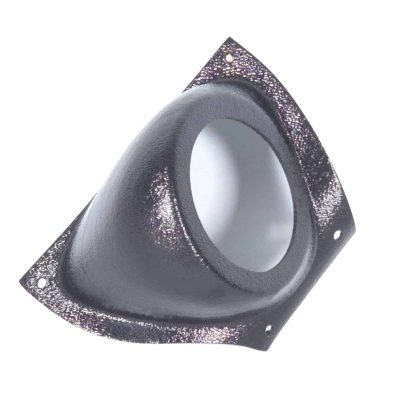 A-Pillar Custom Speaker Pods for the 2007-2009 Cadillac Escalade Chevrolet Avalanche Tahoe Silverado Suburban GMC Yukon Sierra to hold 3.5 in  speakers for car audio installation upgrade