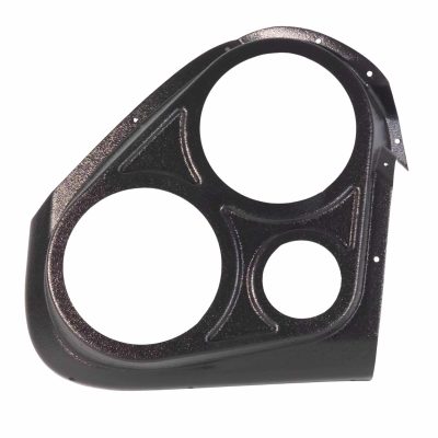 Front Door Custom Speaker Pods for the 2008-2010 Dodge Charger to hold Dual 6.5 in and 3.5 in speakers for car audio installation upgrade