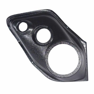 Front Door Custom Speaker Pods for the 1999-2007 Ford Excursion F-250F-350 to hold 6.5 in and 3.5 in and 2.0 in  speakers for car audio installation upgrade