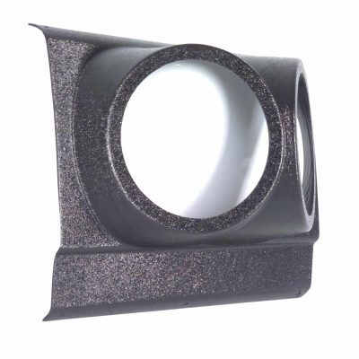 Tail Panel Custom Speaker Pods for the 2000-2006 Chevrolet Silverado GMC Sierra to hold 6.5 in  speakers for car audio installation upgrade