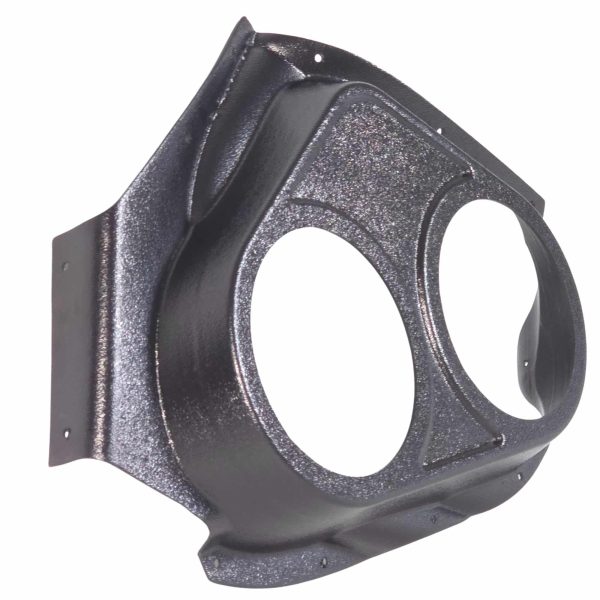 Front Door Custom Speaker Pods for the 2002-2005 Dodge Ram to hold Dual 6.5 in  speakers for car audio installation upgrade