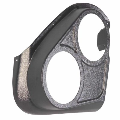 Front Door Custom Speaker Pods for the 2008-2010 Dodge Charger to hold Dual 6.5 in speakers for car audio installation upgrade