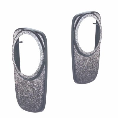 Rear Door Custom Speaker Pods for the 2000-2006 Cadillac Escalade Chevrolet Avalanche Silverado Tahoe Suburban GMC Sierra Yukon to hold 6.5 in  speakers for car audio installation upgrade