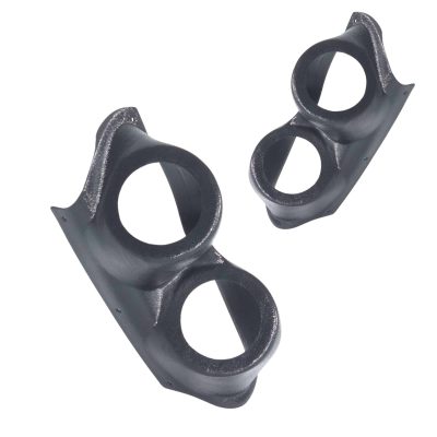 A-Pillar Custom Speaker Pods for the 2000-2006 Cadillac Escalade Chevrolet Avalanche Silverado Tahoe Suburban GMC Sierra Yukon to hold Dual 3.5 in  speakers for car audio installation upgrade