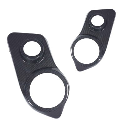 Front Door Custom Speaker Pods for the 2000-2006 Cadillac Escalade Chevrolet Avalanche Silverado Tahoe Suburban GMC Sierra Yukon to hold 6.5 in and 3.5 in  speakers for car audio installation upgrade