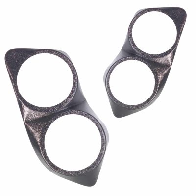 Front Door Custom Speaker Pods for the 2000-2006 Cadillac Escalade Chevrolet Avalanche Silverado Tahoe Suburban GMC Sierra Yukon to hold Dual 6.5 in  speakers for car audio installation upgrade