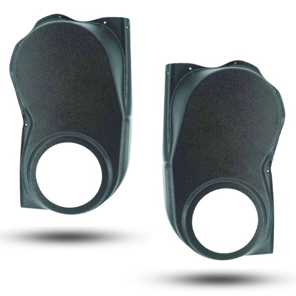 bare pod pair Speaker Upgrade for the Rear Door of your 2004-2014 Nissan Titan. 2004-2007 Nissan Armada, Infiniti QX56. Easy installation of a Single 6.5" Midrange for the most powerful car stereo possible.